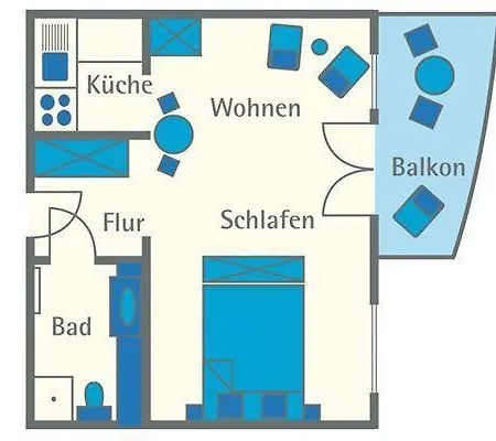 Sonnenanbeter-haus-jahreszeiten Apartment Binz